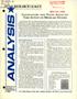 Journal/Magazine/Newsletter: Analysis, Volume 10, Number 9, September 1989