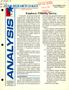 Journal/Magazine/Newsletter: Analysis, Volume 13, Number 11, November 1992