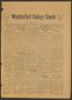 Newspaper: Weatherford College Coyote (Weatherford, Tex.), Vol. 3, No. 17, Ed. 1…