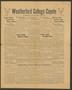 Newspaper: Weatherford College Coyote (Weatherford, Tex.), Vol. 7, No. 2, Ed. 1 …