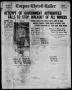 Thumbnail image of item number 1 in: 'Corpus Christi Caller (Corpus Christi, Tex.), Vol. 21, No. 222, Ed. 1, Saturday, November 1, 1919'.