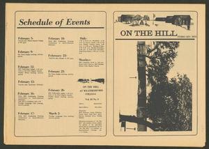 Primary view of object titled 'On the Hill (Weatherford, Tex.), Vol. 45, No. 4, Ed. 1 Thursday, February 1, 1973'.