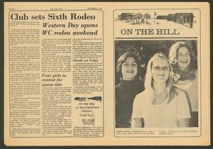 Primary view of object titled 'On the Hill (Weatherford, Tex.), Vol. 46, No. 1, Ed. 1 Friday, October 5, 1973'.