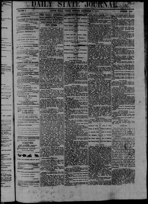 Primary view of object titled 'Daily State Journal. (Austin, Tex.), Vol. 1, No. 184, Ed. 1 Friday, September 2, 1870'.