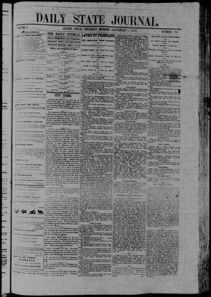 Primary view of Daily State Journal. (Austin, Tex.), Vol. 1, No. 189, Ed. 1 Thursday, September 8, 1870