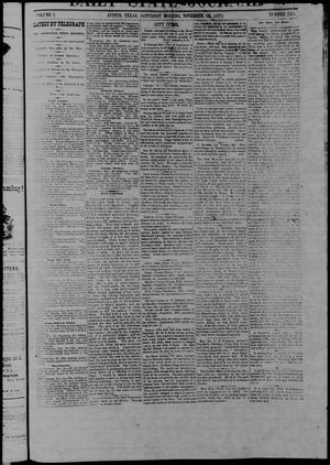 Primary view of Daily State Journal. (Austin, Tex.), Vol. 1, No. 245, Ed. 1 Saturday, November 12, 1870