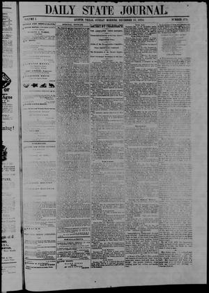 Primary view of Daily State Journal. (Austin, Tex.), Vol. 1, No. 275, Ed. 1 Sunday, December 18, 1870