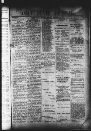 Primary view of object titled 'Daily State Journal. (Austin, Tex.), Vol. 4, No. 14, Ed. 1 Saturday, February 15, 1873'.