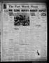 Thumbnail image of item number 1 in: 'The Fort Worth Press (Fort Worth, Tex.), Vol. 8, No. 34, Ed. 1 Saturday, November 10, 1928'.