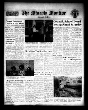 Primary view of object titled 'The Mineola Monitor (Mineola, Tex.), Vol. 99, No. 5, Ed. 1 Wednesday, April 4, 1973'.