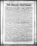 Newspaper: The Dallas Craftsman (Dallas, Tex.), Vol. 33, No. 9, Ed. 1 Friday, Ma…