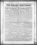Newspaper: The Dallas Craftsman (Dallas, Tex.), Vol. 33, No. 15, Ed. 1 Friday, A…