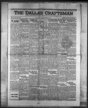 Primary view of object titled 'The Dallas Craftsman (Dallas, Tex.), Vol. 34, No. 50, Ed. 1 Friday, December 14, 1945'.