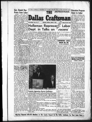Primary view of object titled 'The Dallas Craftsman (Dallas, Tex.), Vol. 48, No. 3, Ed. 1 Friday, June 9, 1961'.