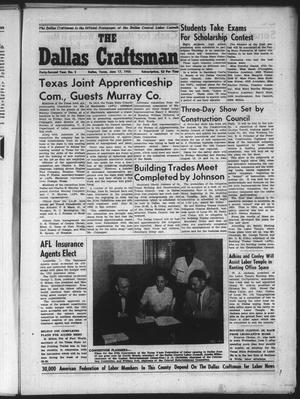 Primary view of object titled 'The Dallas Craftsman (Dallas, Tex.), Vol. 42, No. 3, Ed. 1 Friday, June 17, 1955'.