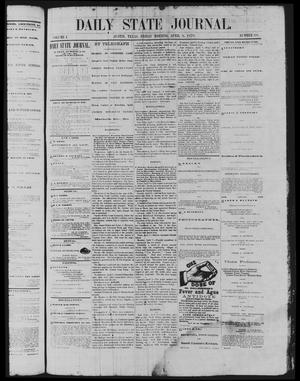 Primary view of object titled 'Daily State Journal. (Austin, Tex.), Vol. 1, No. 60, Ed. 1 Friday, April 8, 1870'.