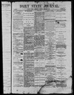 Primary view of object titled 'Daily State Journal. (Austin, Tex.), Vol. 1, No. 76, Ed. 1 Wednesday, April 27, 1870'.