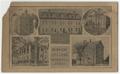 Primary view of [Card for Rev. Aarthur B. Chaffee with Images of Bishop College Buildings on the Other Side]