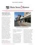 Journal/Magazine/Newsletter: Main Street Matters, October 2014
