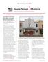 Journal/Magazine/Newsletter: Main Street Matters, November 2014
