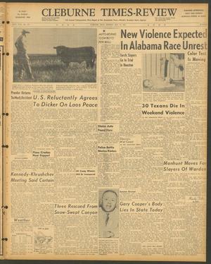 Primary view of Cleburne Times-Review (Cleburne, Tex.), Vol. 56, No. 157, Ed. 1 Monday, May 15, 1961