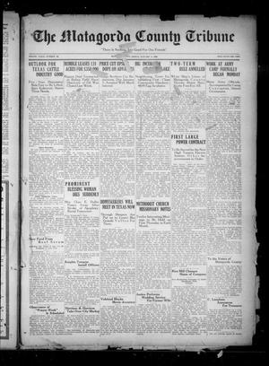 Primary view of object titled 'The Matagorda County Tribune (Bay City, Tex.), Vol. 80, No. 39, Ed. 1 Friday, January 8, 1926'.
