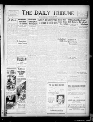 Primary view of object titled 'The Daily Tribune (Bay City, Tex.), Vol. 30, No. 78, Ed. 1 Friday, September 7, 1934'.