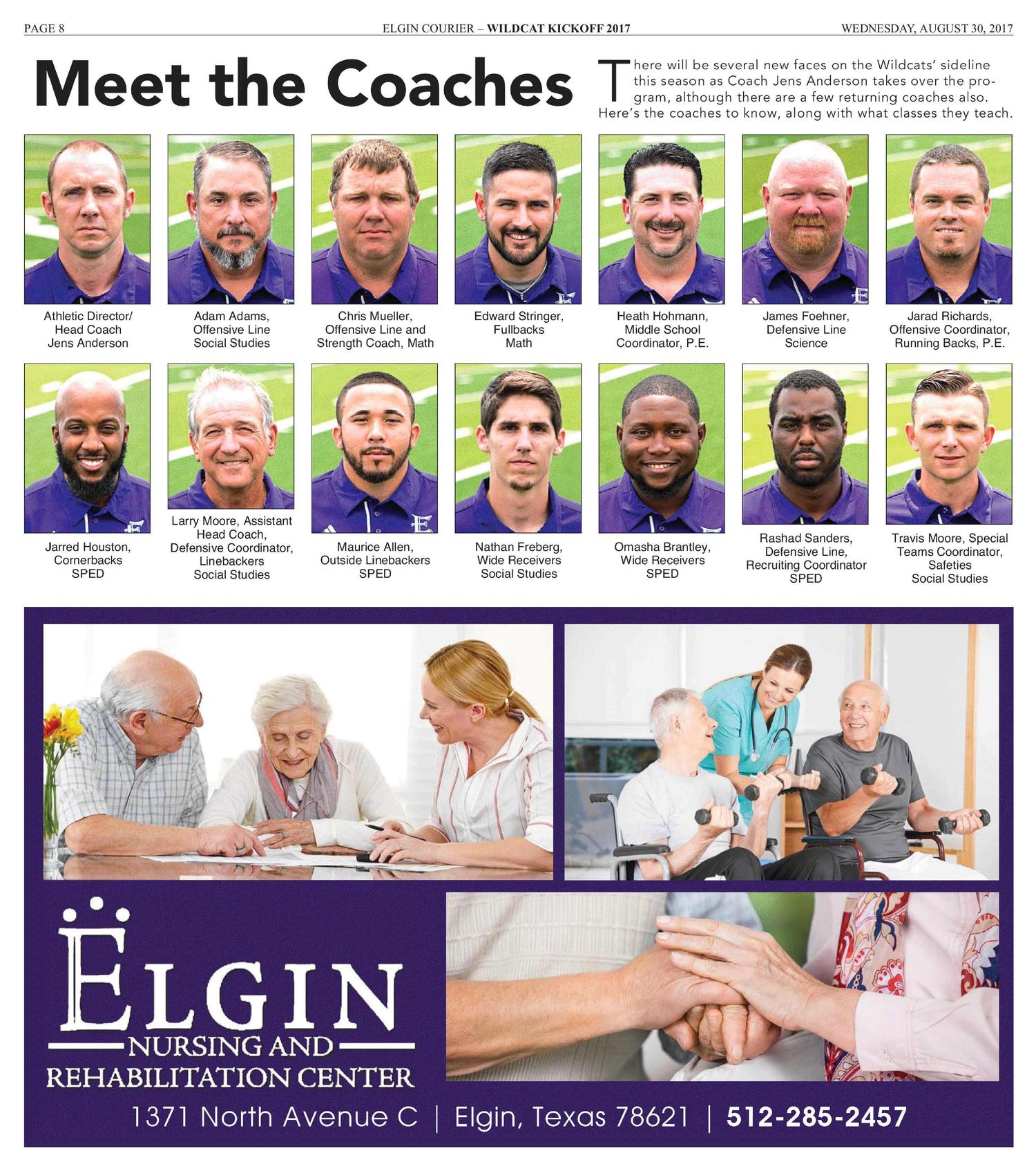 Elgin Courier (Elgin, Tex.), Vol. 127, No. 36, Ed. 1 Wednesday, August 30, 2017
                                                
                                                    [Sequence #]: 22 of 30
                                                