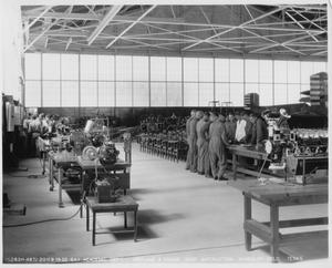 Primary view of object titled 'Academic Dep't. - Airplane & Engine Shop Instruction, Randolph Field, Texas'.