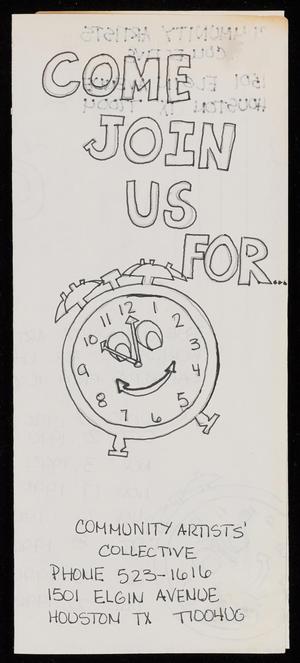 Primary view of object titled '[Pamphlet: The Children's Hour]'.
