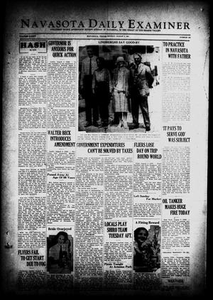 Primary view of object titled 'Navasota Daily Examiner (Navasota, Tex.), Vol. 34, No. 148, Ed. 1 Monday, August 3, 1931'.