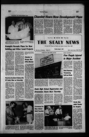 Primary view of object titled 'The Sealy News (Sealy, Tex.), Vol. 94, No. 20, Ed. 1 Thursday, August 6, 1981'.