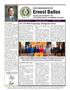 Journal/Magazine/Newsletter: Newsletter of Texas State Representative Ernest Bailes: Volume 1, Iss…
