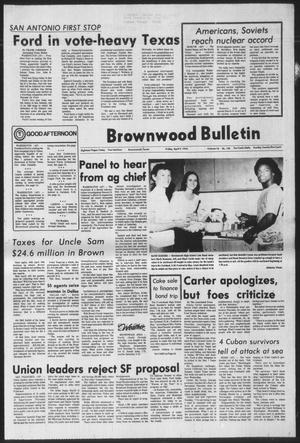 Primary view of object titled 'Brownwood Bulletin (Brownwood, Tex.), Vol. 76, No. 150, Ed. 1 Friday, April 9, 1976'.