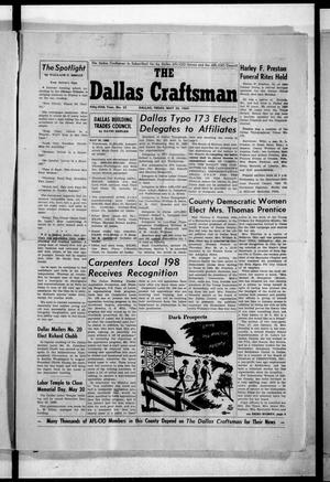 Primary view of object titled 'The Dallas Craftsman (Dallas, Tex.), Vol. 55, No. 52, Ed. 1 Friday, May 30, 1969'.