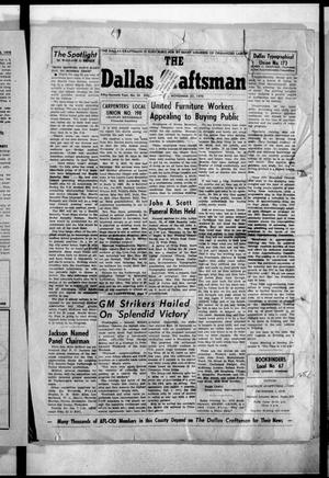 The Dallas Craftsman (Dallas, Tex.), Vol. 57, No. 26, Ed. 1 Friday, November 27, 1970