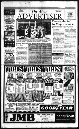 Primary view of object titled 'The Alvin Advertiser (Alvin, Tex.), Ed. 1 Wednesday, May 5, 1993'.