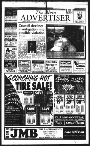 Primary view of object titled 'The Alvin Advertiser (Alvin, Tex.), Ed. 1 Wednesday, August 27, 1997'.