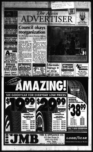 Primary view of object titled 'The Alvin Advertiser (Alvin, Tex.), Ed. 1 Wednesday, April 22, 1998'.