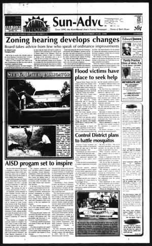 Primary view of object titled 'Alvin Sun-Advertiser (Alvin, Tex.), Vol. 108, No. 13, Ed. 1 Sunday, September 20, 1998'.