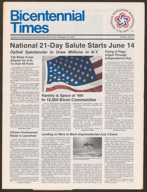 Primary view of object titled 'Bicentennial Times (Washington, D.C.), Vol. 3, Ed. 1 Tuesday, June 1, 1976'.
