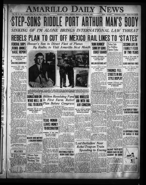 Primary view of object titled 'Amarillo Daily News (Amarillo, Tex.), Vol. 20, No. 130, Ed. 1 Tuesday, March 26, 1929'.