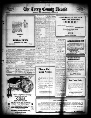 Primary view of object titled 'The Terry County Herald (Brownfield, Tex.), Vol. 18, No. 12, Ed. 1 Friday, October 20, 1922'.