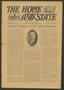 Newspaper: The Home and State (Dallas, Tex.), Vol. 13, No. 36, Ed. 1 Saturday, M…