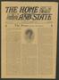 Newspaper: The Home and State (Dallas, Tex.), Vol. 14, No. 20, Ed. 1 Saturday, N…