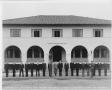 Thumbnail image of item number 1 in: 'Flying Cadet Formation upon Arrival to Report to Commandant of Flying Cadet Detachment'.