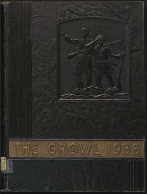 Primary view of object titled 'The Growl, Yearbook of Texas Lutheran College: 1936'.