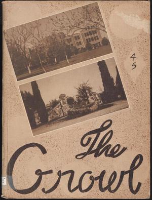 Primary view of object titled 'The Growl, Yearbook of Texas Lutheran College: 1945'.