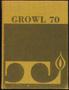 Primary view of The Growl, Yearbook of Texas Lutheran College: 1970
