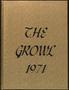 Primary view of The Growl, Yearbook of Texas Lutheran College: 1971